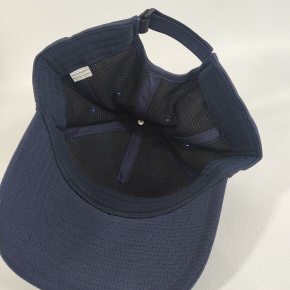 PGA Tour Airflux Vent Golf Hat Cap Official Adjustable Navy Blue - Picture 3 of 3